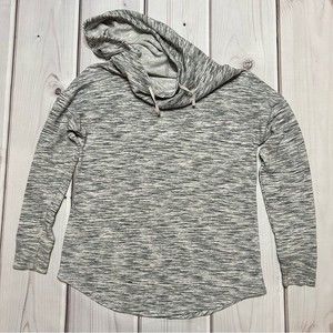 Mossimo Supply Co. heathered grey cowl neck hoodie size M